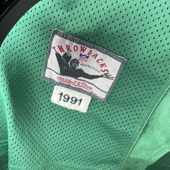 MITCHELL & NESS #12 RANDALL CUNNINGHAM PHILADELPHIA EAGLES FTL-06-084 - Picture 5 of 6